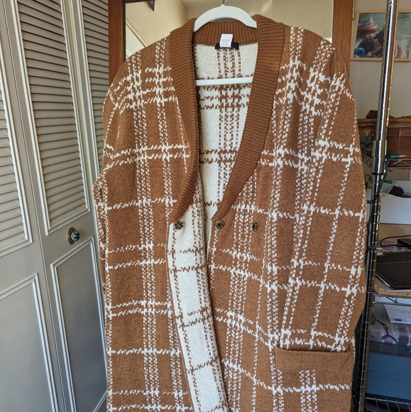 Sweater Long Plaid Kerisma - Picture 12 of 13